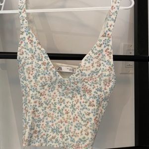 NEVER WORN. Zara cropped tank. Brand new